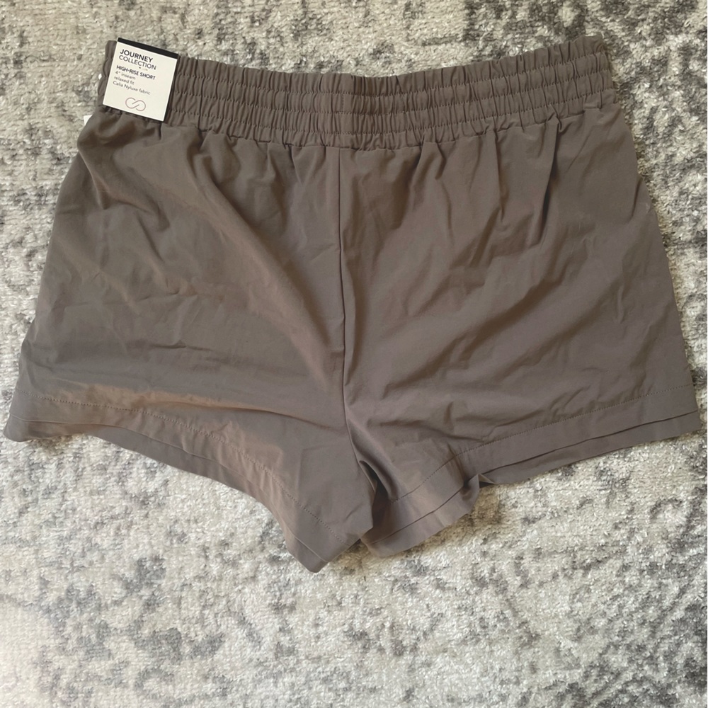 Calia double layer hem short size L dark grey NWT